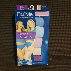 Fruit of the Loom Beyondsoft Briefs - Blue, White, Purple